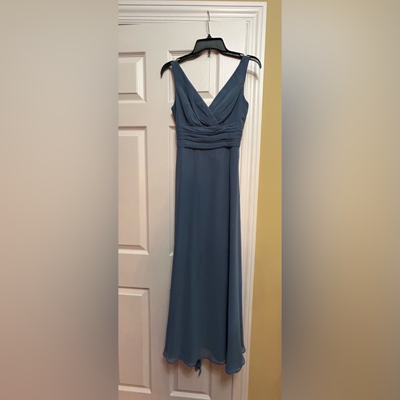 David's Bridal Other - Elegant Blue Evening Dress